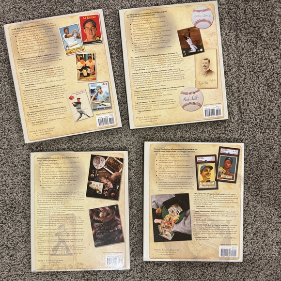 Baseball Memorabilia Book Collection, set of 4 - Picture 2 of 10